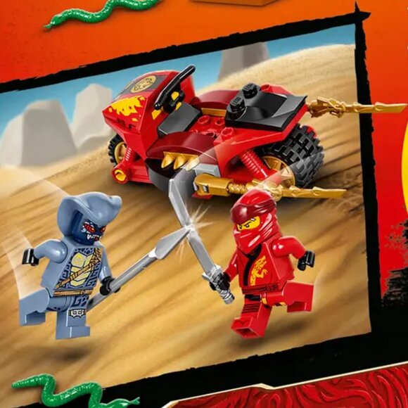 Brand New Lego NINJAGO Legacy Kai's Blade Cycle 71734 - Picture 4 of 9